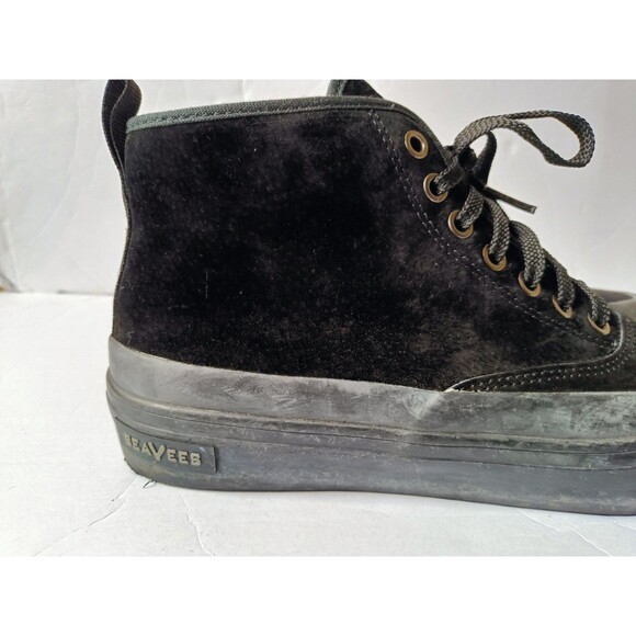 Seavees Mariners Boot Sneakers Men\'s Size 8 Pig Suede Black Ankle Boots main image 6